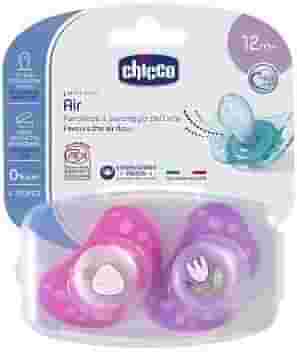 CHICCO SUCCHIETTO AIR GIRL IN SILICONE 16-36 MESI 2 PEZZI