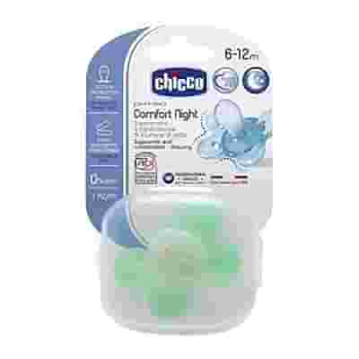 CHICCO SUCCHIETTO COMFORT LUM SILICONE 6-36 MESI 2 PEZZI