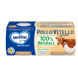 MELLIN OMOGENEIZZATO POLLO VITELLO CON VERDURE 2 X 80 G