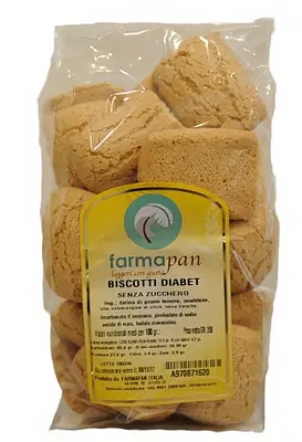DIABET BISCOTTI ARTIGIANALI SENZA ZUCCHERO 350 G DIABET BISCOTTI ARTIGIANALI SENZA ZUCCHERO 350 G