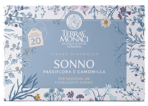 TERRAE MONACI SONNO TISANA BIO 20 FILTRI
