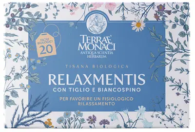 TERRAE MONACI RELAXMENTIS TISANA BIO 20 FILTRI TERRAE MONACI RELAXMENTIS TISANA BIO 20 FILTRI