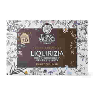 TERRAE MONACI LIQUIRIZIA TISANA BIO 20 FILTRI