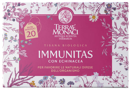 TERRAE MONACI IMMUNITAS TISANA BIO 20 FILTRI