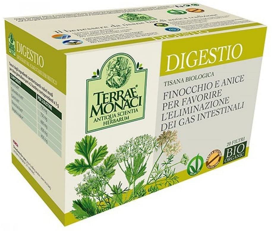 Terrae Monaci Digestiva Tisana Bio 20 Filtri