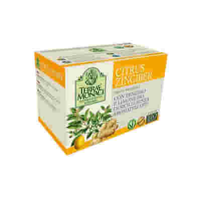 TERRAE MONACI LIMONE E ZENZERO TISANA BIO 20 FILTRI