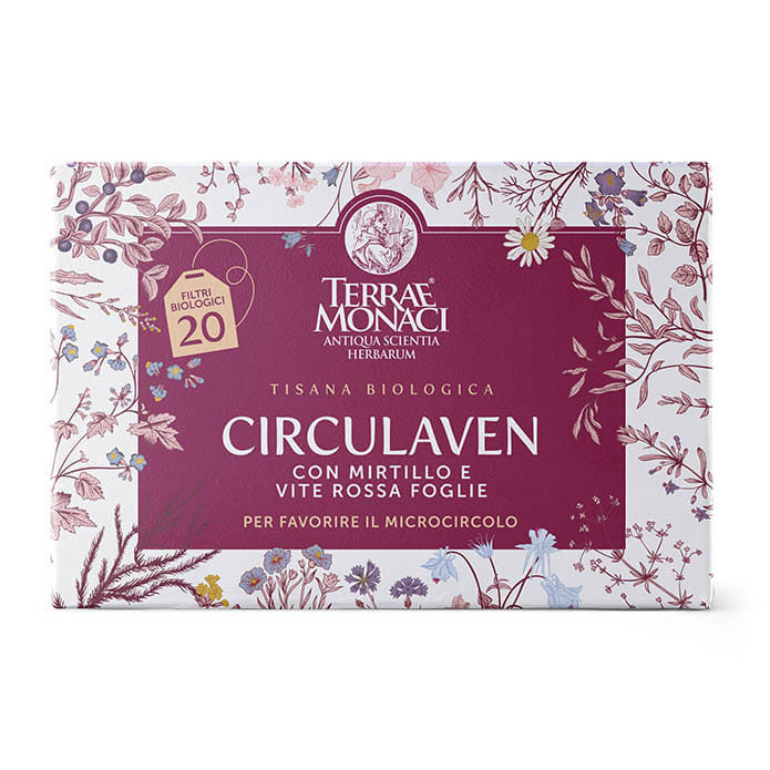 TERRAE MONACI CIRCULAVEN TISANA BIO 20 FILTRI