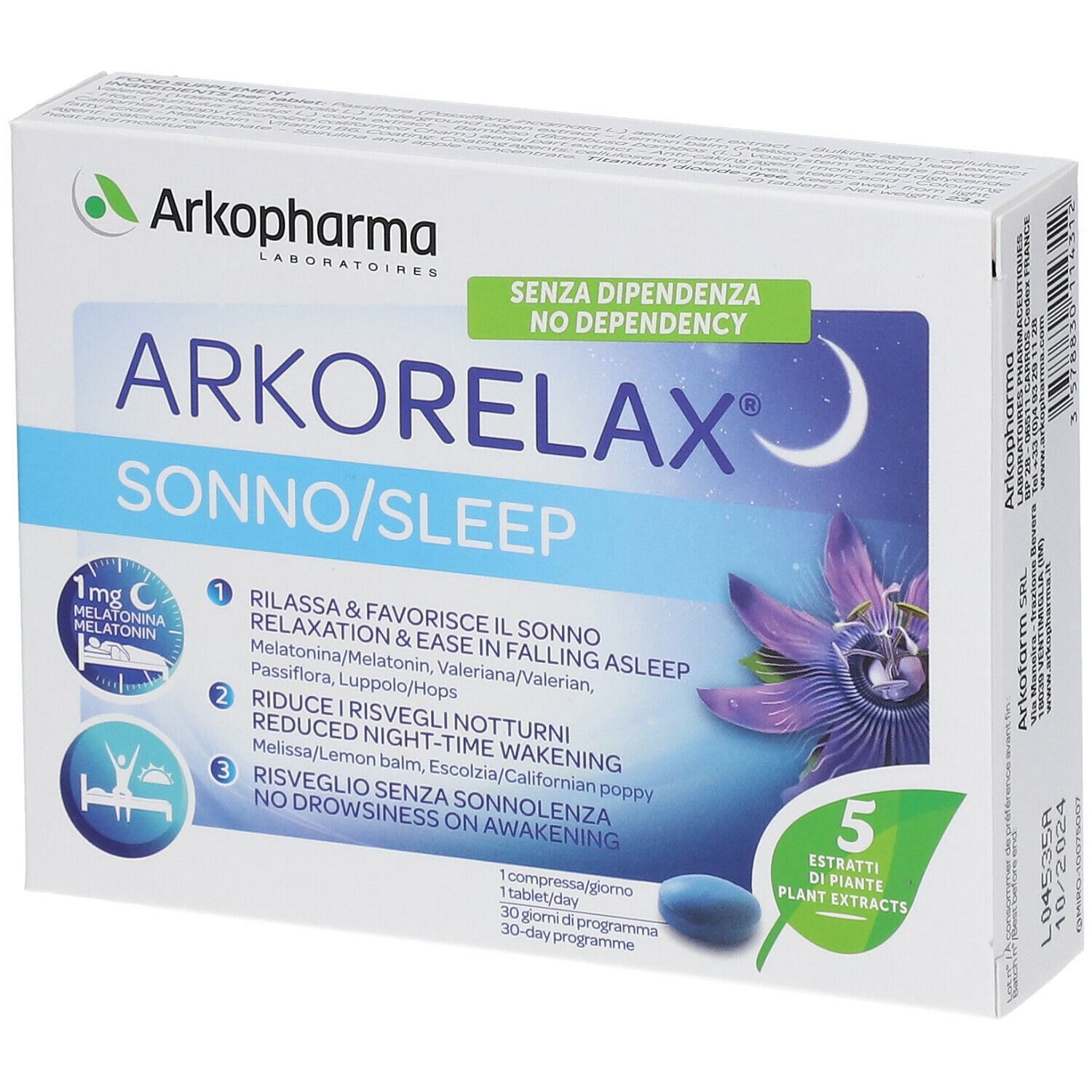 Arkorelax Sonno 30 Compresse