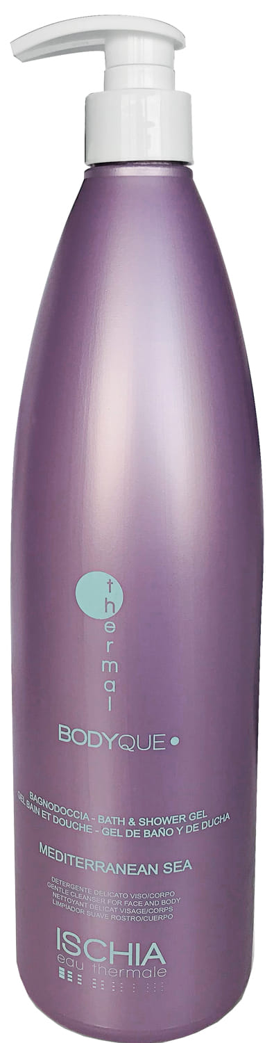 SALI DI ISCHIA BODYQUE MEDITERRANEAN SEA BAGNODOCCIA DETERGENTE DELICATO VISO/CORPO 1000 ML