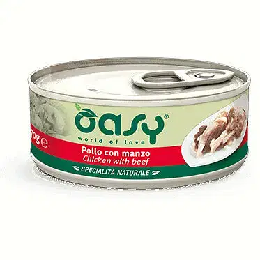 Oasy Wet Cat Pollo Con Manzo 150 G