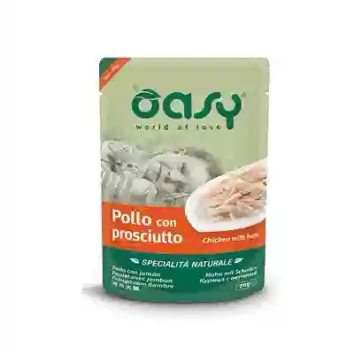 OASY WET CAT POLLO CON PROSCIUTTO 70 G