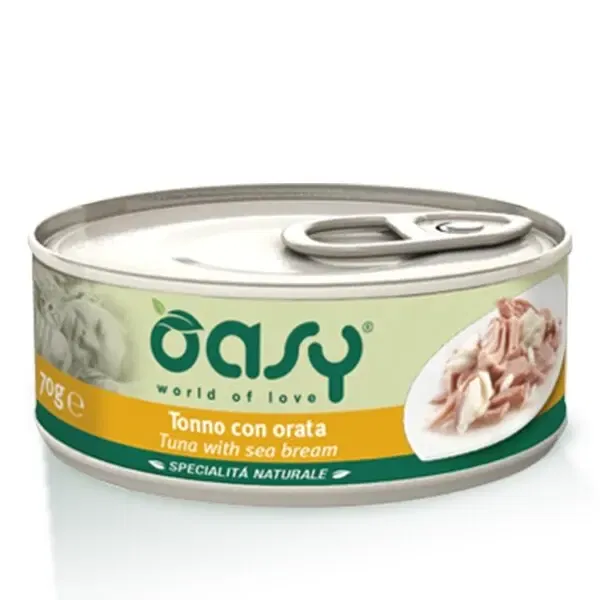 OASY WET CAT TONNO CON ORATA 150 G