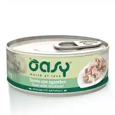 OASY WET CAT TONNO CON SGOMBRO 70 G