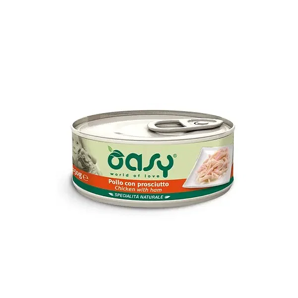 Oasy Wet Dog Pollo Con Prosciutto 150 G