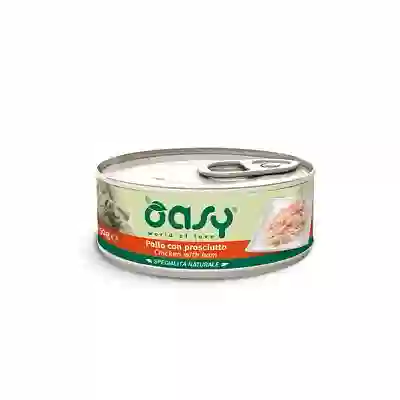 OASY WET DOG POLLO CON PROSCIUTTO 150 G