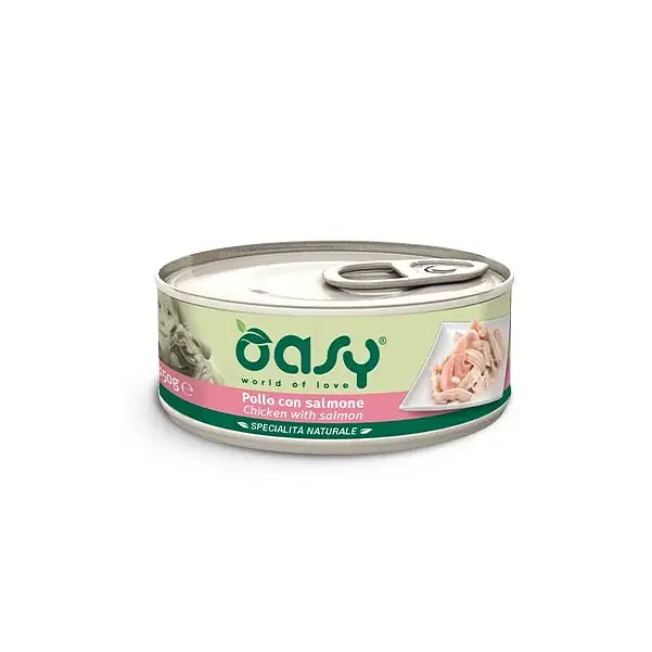 Oasy Wet Dog Pollo Con Salmone 150 G