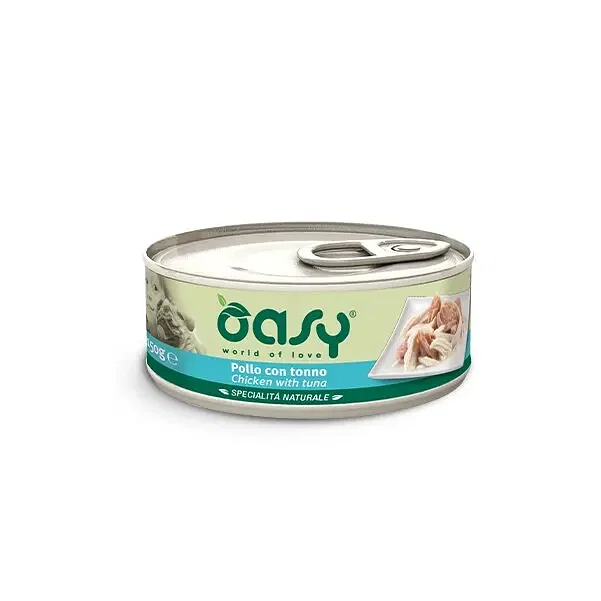 Oasy Wet Dog Pollo Con Tonno 150 G