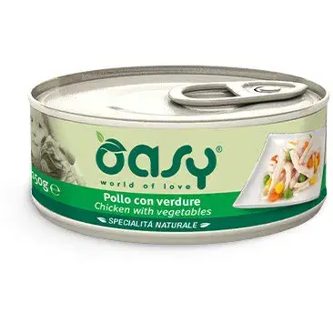 OASY WET DOG POLLO CON VERDURE 150 G OASY WET DOG POLLO CON VERDURE 150 G