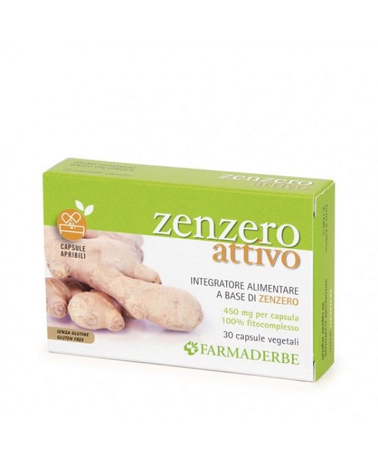 Zenzero Attivo 30 Capsule Vegetali