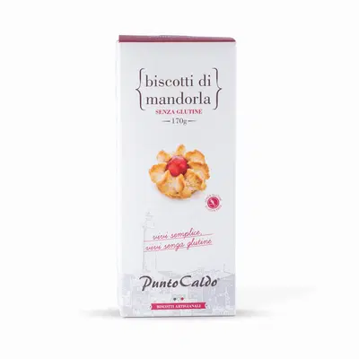 BISCOTTI DI MANDORLA 170 G BISCOTTI DI MANDORLA 170 G