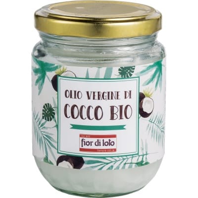 FIOR DI LOTO OLIO VERGINE DI COCCO BIO 200 ML