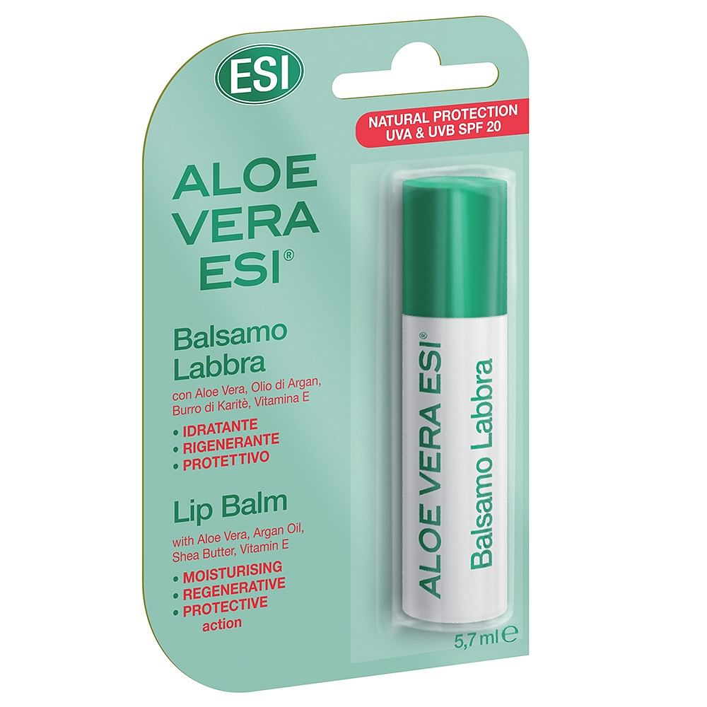 Esi Aloe Vera Stick Spf 20 Labbra