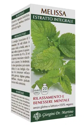 MELISSA ESTRATTO INTEGRALE 200 ML MELISSA ESTRATTO INTEGRALE 200 ML