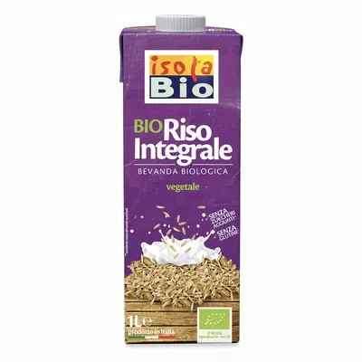 ISOLABIO BEVANDA DI RISO INTEGRALE 1 L ISOLABIO BEVANDA DI RISO INTEGRALE 1 L