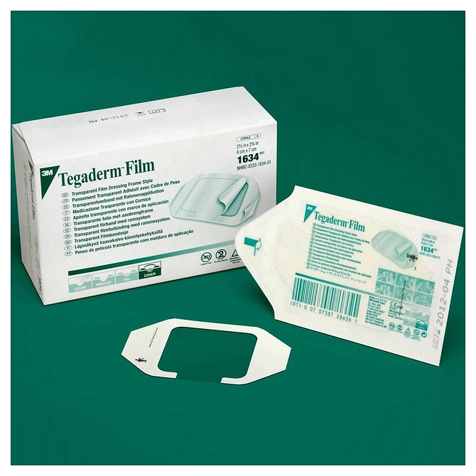 Medicazione Tegaderm Film 4,4 X4,4 Cm