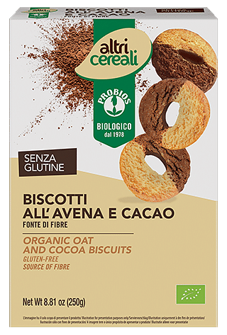 Altricereali Biscotti All' Avena E Cacao 250 G