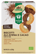 ALTRICEREALI BISCOTTI ALL' AVENA E CACAO 250 G