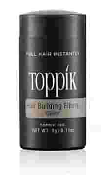 TOPPIK HAIR BUILDING FIBERS TRAVEL SIZE GRAY