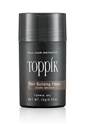 TOPPIK HAIR BUILDING FIBERS REGULAR SIZE DARK BROWN