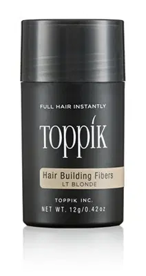 TOPPIK HAIR BUILDING FIBERS REGULAR SIZE LIGHT BLONDE TOPPIK HAIR BUILDING FIBERS REGULAR SIZE LIGHT BLONDE