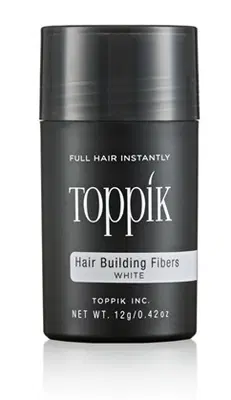 TOPPIK HAIR BUILDING FIBERS REGULAR SIZE WHITE TOPPIK HAIR BUILDING FIBERS REGULAR SIZE WHITE