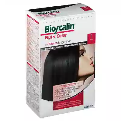 BIOSCALIN NUTRI COLOR 1 NERO SINCROB 124 ML