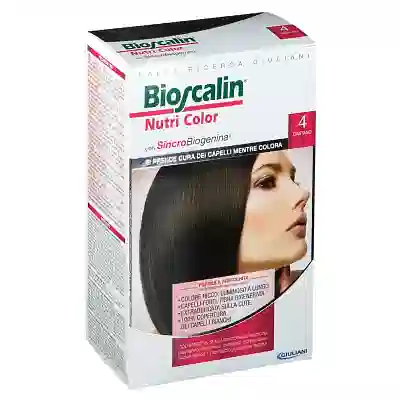 BIOSCALIN NUTRI COLOR 4 CASTANO SINCROB 124 ML