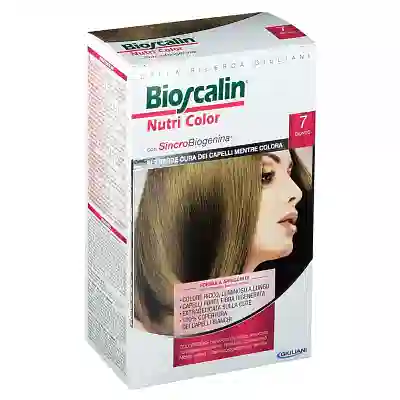 BIOSCALIN NUTRI COLOR 7 BIONDO SINCROB 124 ML