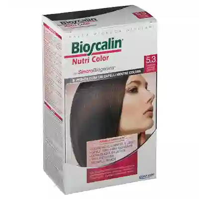 BIOSCALIN NUTRI COLOR 5,3 CASTANO CHIARO DORATO SINCROB 124 ML