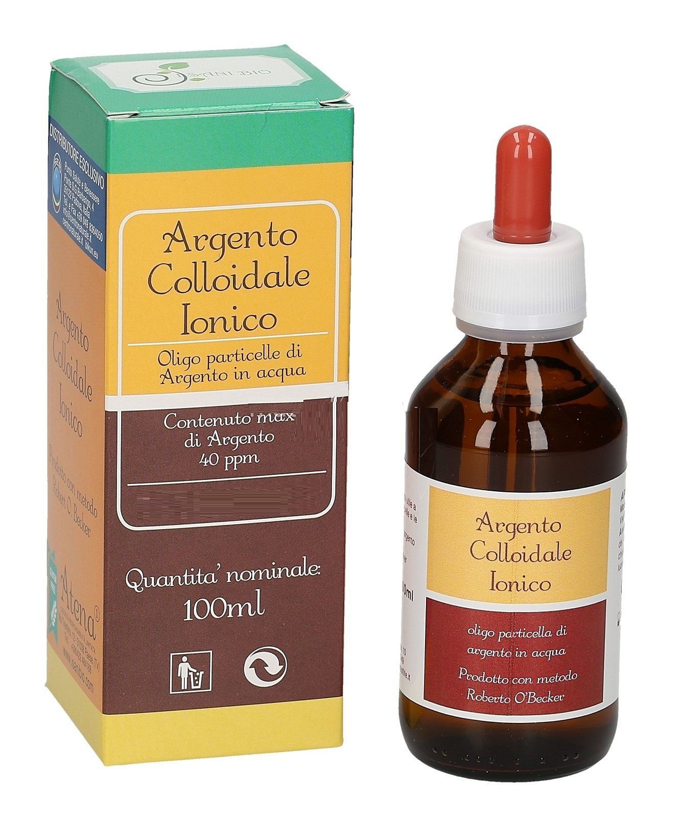 Argento Colloidale Ionico 40 Ppm 50 Ml Spray