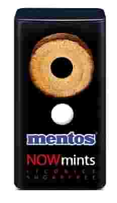 MENTOS NOWMINTS LICORICE