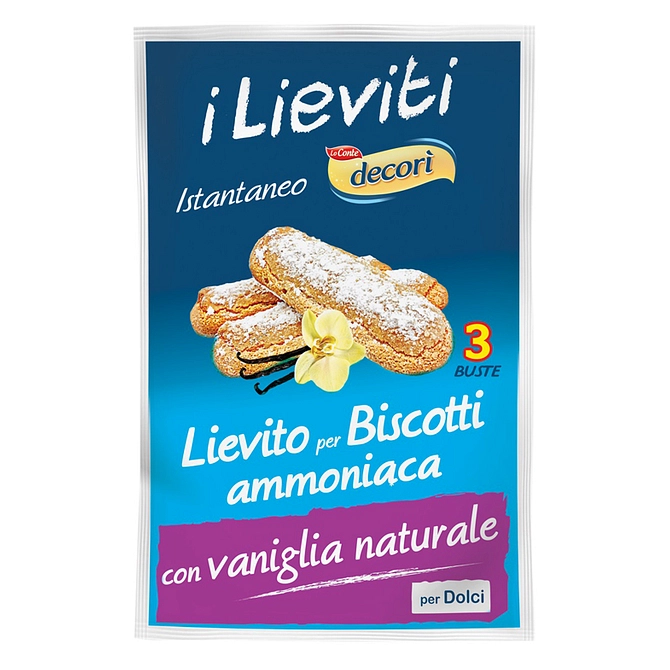 Ipafood Lievito Per Biscotti Ammoniaca Senza Glutine 3 X 8 G