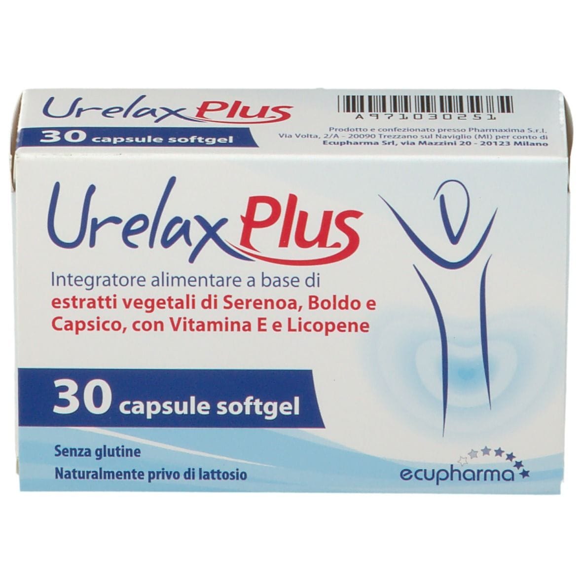 URELAX PLUS 30 CAPSULE SOFTGEL