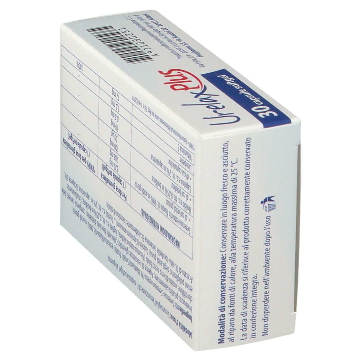 URELAX PLUS 30 CAPSULE SOFTGEL