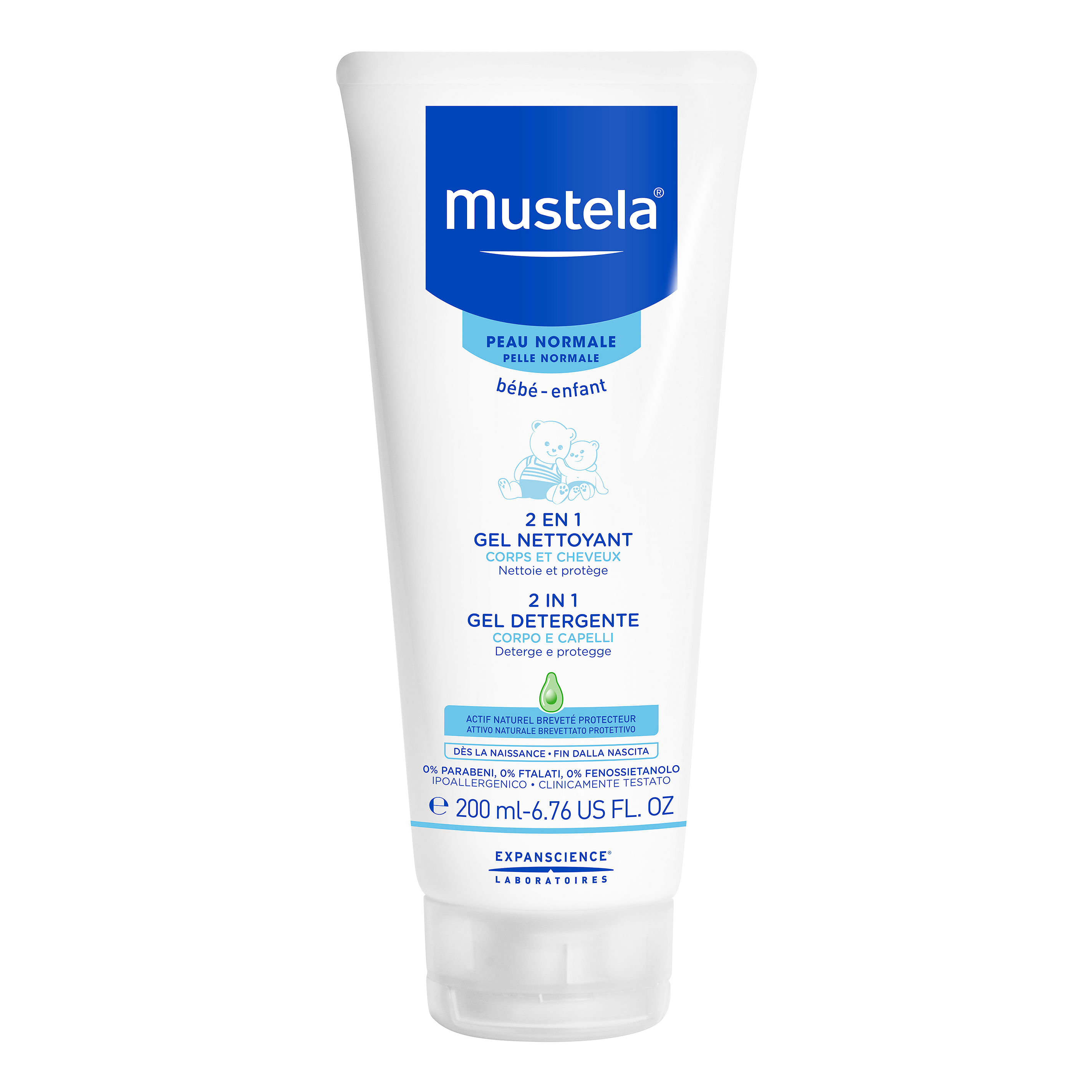 Mustela 2 In1 Gel Detergente 200 Ml