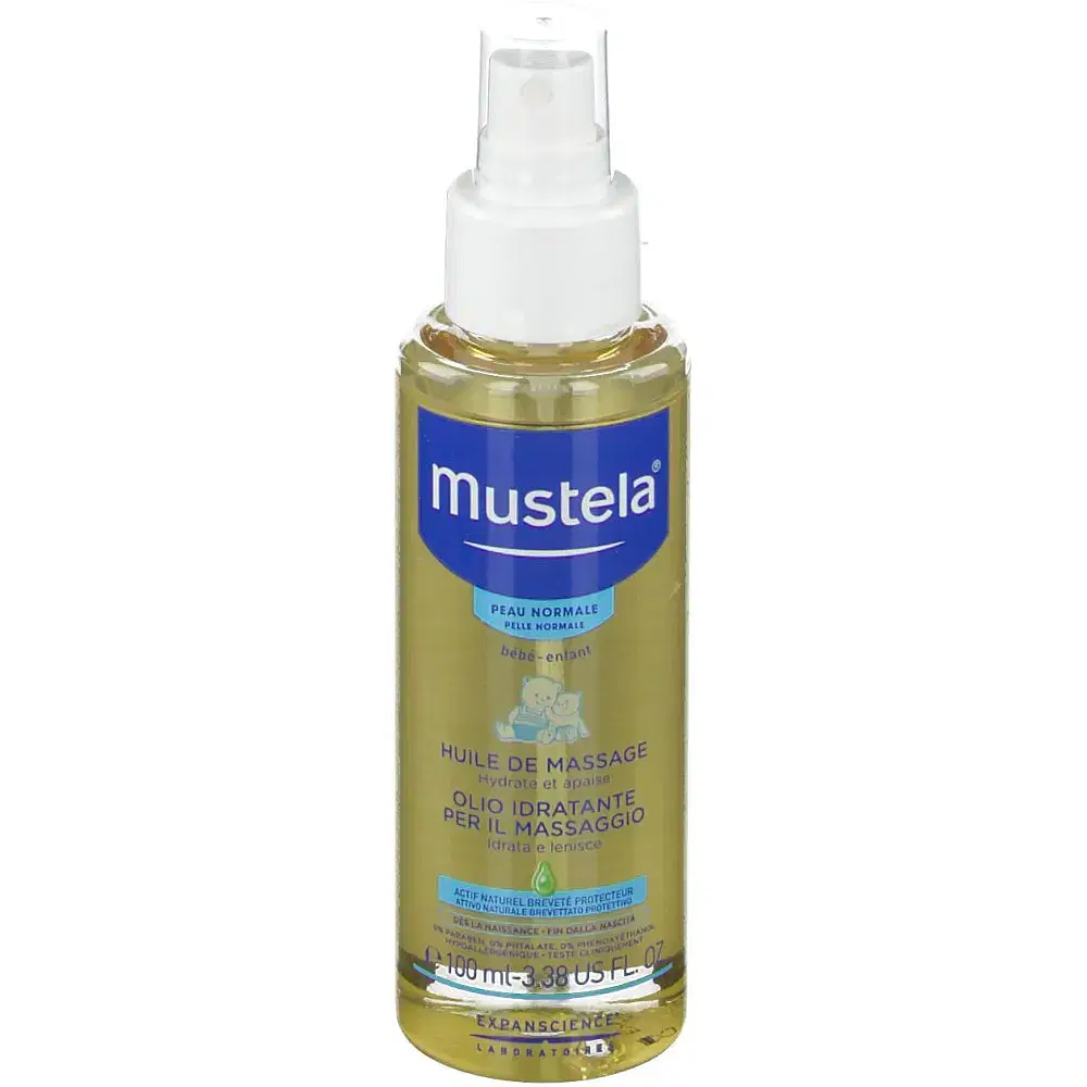 Mustela Olio Idratante Per Massaggi 100 Ml