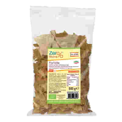ZER% GLUTINE FARFALLE DI RISO INTEGRALE BIO 500 G