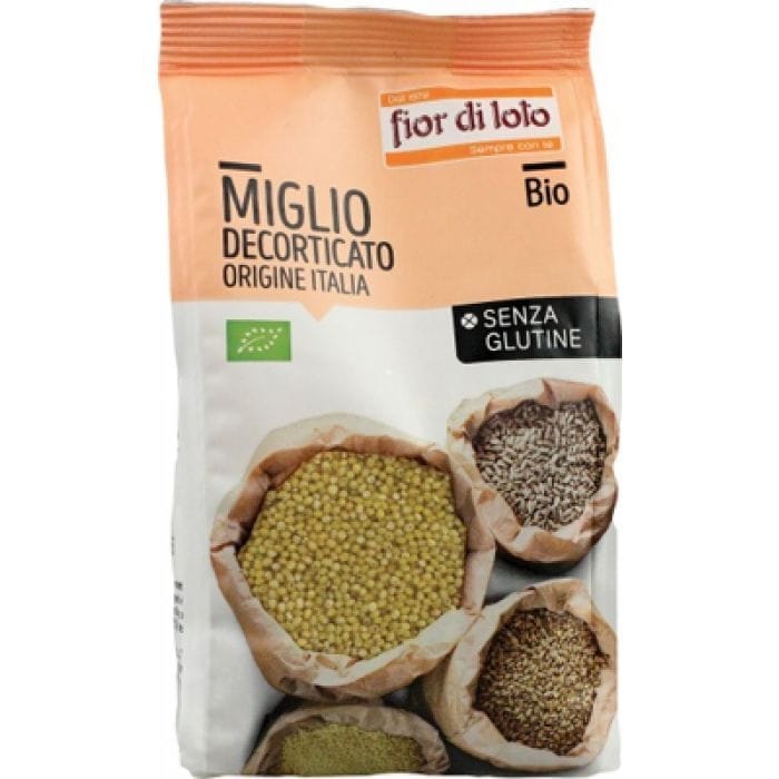 FIOR DI LOTO MIGLIO DECORTICATO ITALIA SENZA GLUTINE BIO 400 G