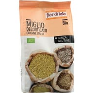FIOR DI LOTO MIGLIO DECORTICATO ITALIA SENZA GLUTINE BIO 400 G