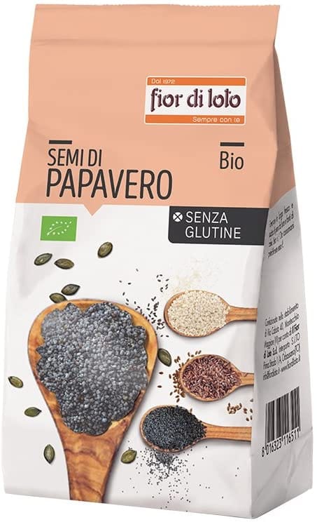 FIOR DI LOTO SEMI DI PAPAVERO SENZA GLUTINE BIO 150 G